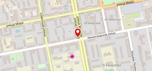 Ириска на карте