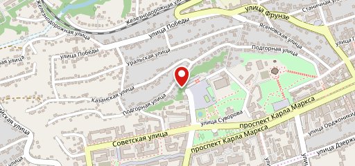 Ирма, Кафе на карте