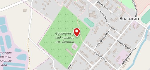 Ислочь Ресторан Воложинского Райпо на карте