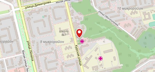 Итальянское на карте