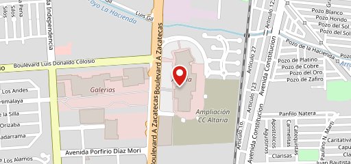 Italianni's Aguascalientes на карте