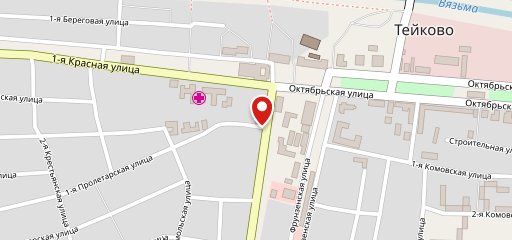 Италония на карте