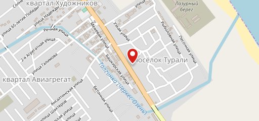 Итальянская пицца на карте