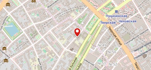 Итальянский ресторан Da Pino в Москве на карте