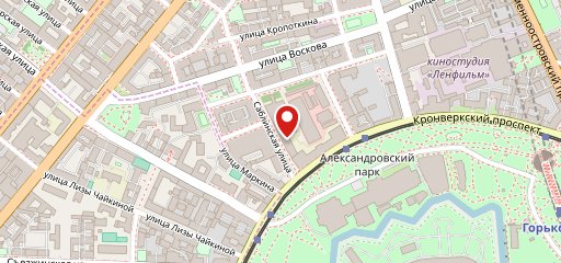 Столовая университета ИТМО на карте