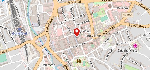 itsu - Guildford на карте