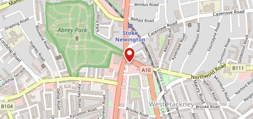 Itto Stoke Newington на карте