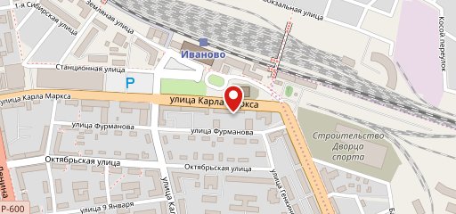 Гостиница ИВАНОВО на карте
