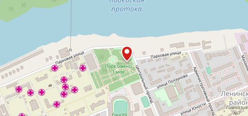Изба на карте