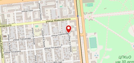 Изба "мясной бар" на карте