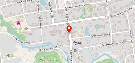 Изба Михайловна на карте