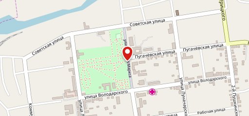 Избушка на карте