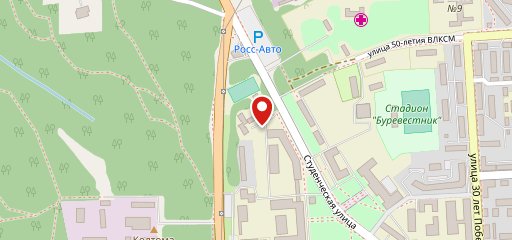 Столовая на карте