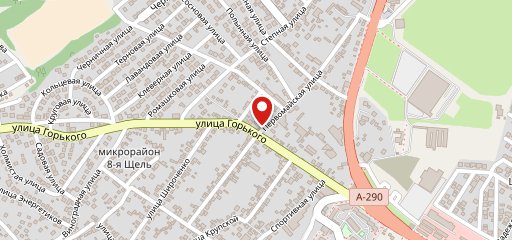 Изумрудный на карте