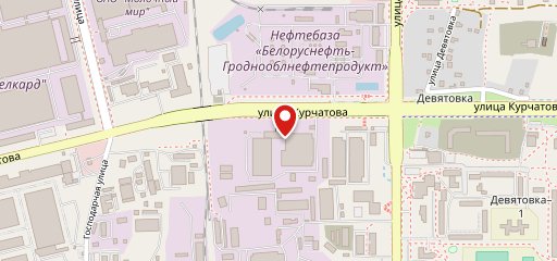 Столовая на карте