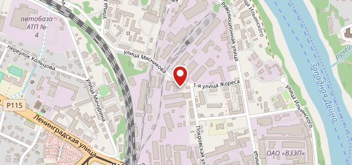 Мини кафе на карте