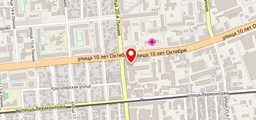 Японский домик на карте