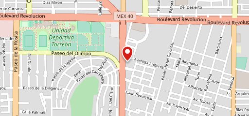 Java Times Caffé Saltillo 400 на карте