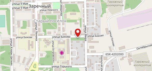 Атомная Прачечная на карте