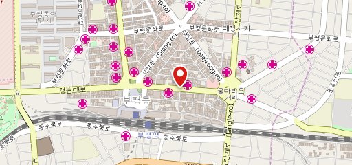 제줏간 주안석바위점 на карте