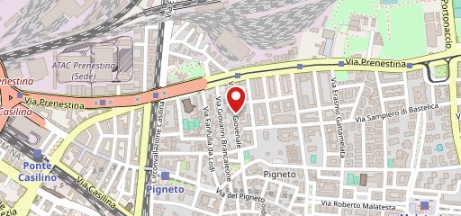 Jelly Roll-Roma Pigneto на карте