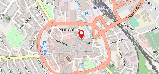 Jenny's Restaurants - Nuneaton на карте
