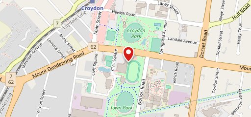 JJ's Pizza Croydon на карте
