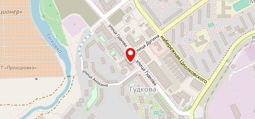 Аэростат на карте