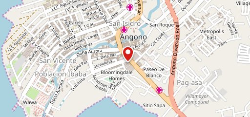Jollibee M.L. Quezon Ave- Col. Guido на карте
