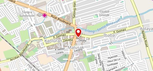 Jollibee Sta Rosa Bayan на карте