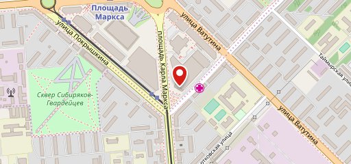 Восточный базар на карте