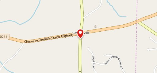 The Junction of Gowensville на карте