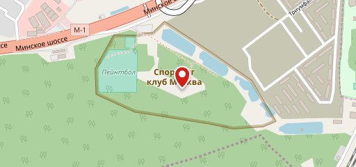 Спортинг-клуб Москва, кафе на карте