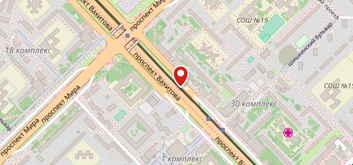 Качели на карте