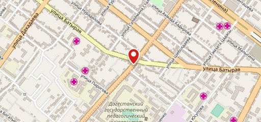 Къячlи на карте