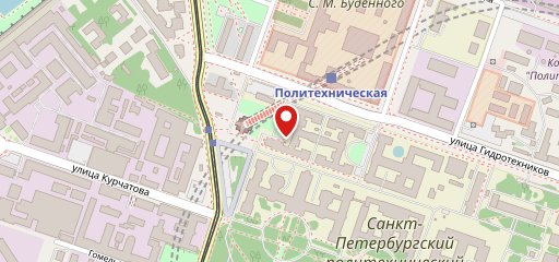 Кафе 1-го учебного корпуса СПбГПУ на карте