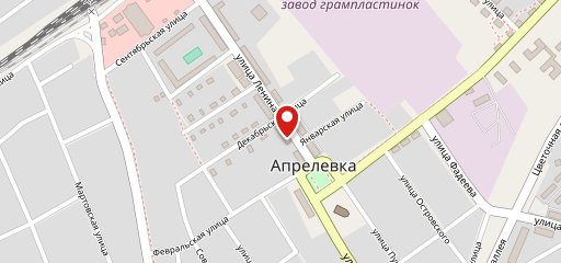 Aprelevka coffee на карте