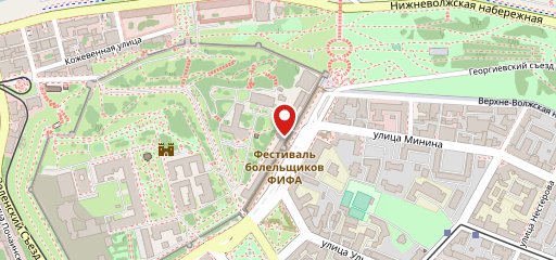 Летнее кафе Арсенала на карте