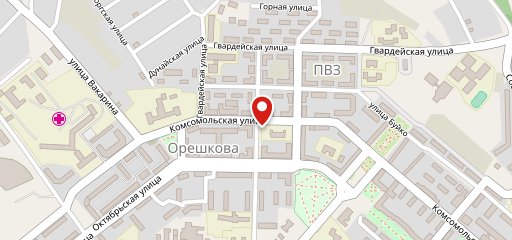 Астория на карте