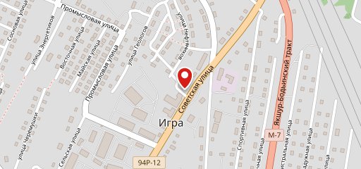 Авеню на карте