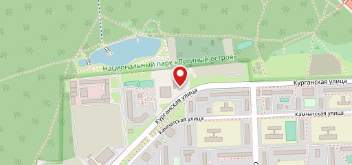 Берёзка на карте