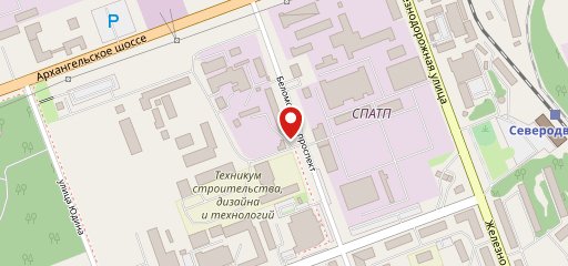Кафе-бар "Бочка" проспект Беломорский. г. Северодвинск на карте