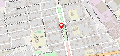 Бульвар на карте