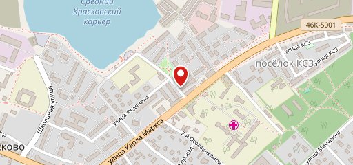 Кафе Бар Дача Красково на карте