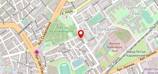 Кафе бар Ъгъла на карте
