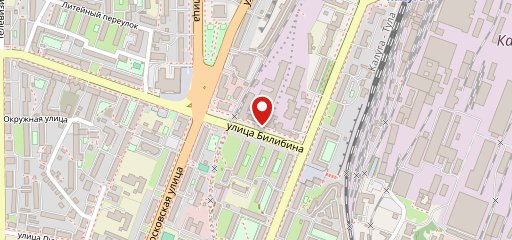 Городок на карте
