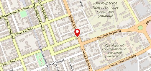 Кафе-бар "Грезы" на карте