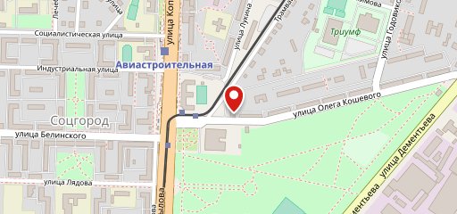 Бар на карте