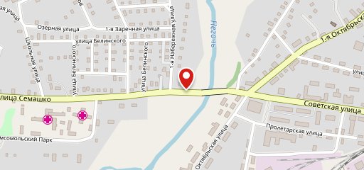 Кафе бар на карте
