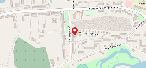 Кафе-бар, Продтовары на карте